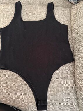 a new day Black Scoop Neck Kids One-Piece Bodysuit